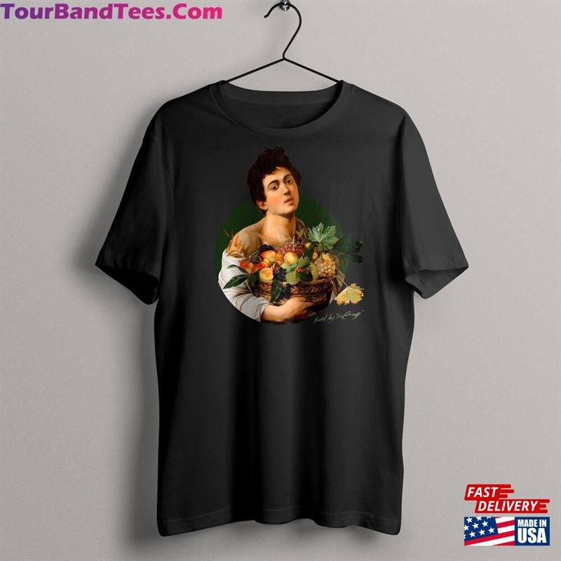 Caravaggio Unisex T-Shirt Boy With A Basket Of Fruit Tshirt Classic Sweatshirt 29Uf182099 – Utopia Fashion