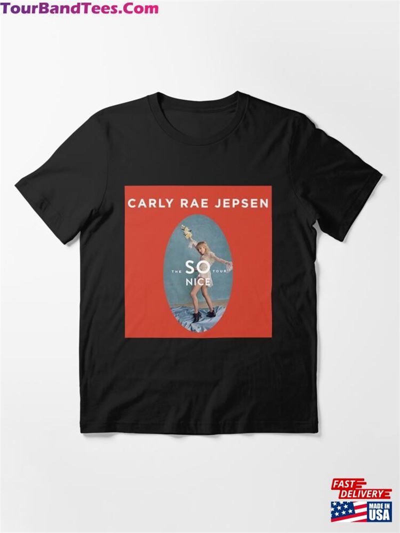 Carly Rae Jepsen The So Nice Tour Nero2 Essential T-Shirt Hoodie 29Uf172481 – Utopia Fashion