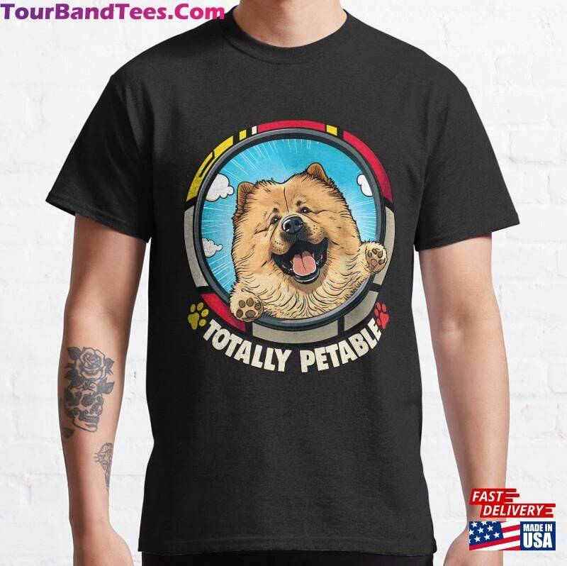 Cartoon For Dog Lover And Chow Owner Classic T-Shirt Unisex 29Uf182217 – Utopia Fashion