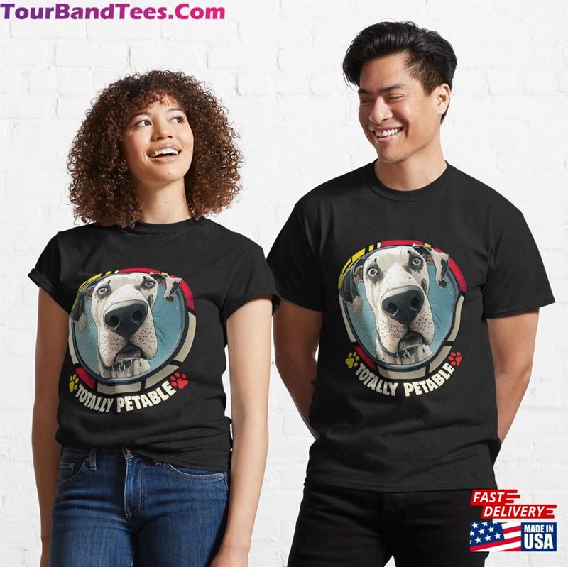 Cartoon For Dog Lover And Great Dane Owner Classic T-Shirt Sweatshirt 29Uf182010 – Utopia Fashion