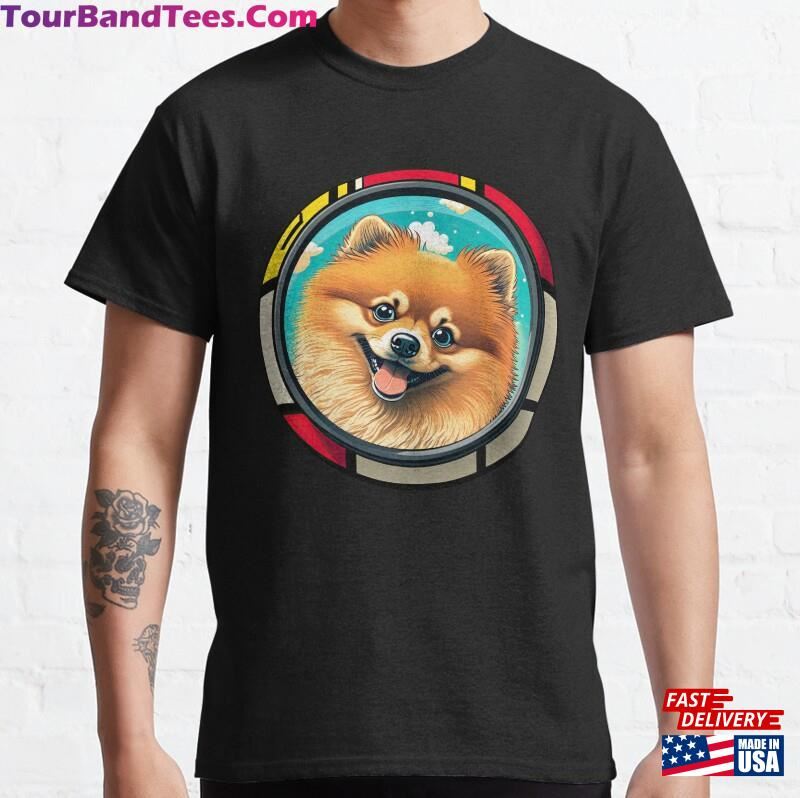 Cartoon For Dog Lover And Pomeranian Owner Classic T-Shirt Sweatshirt 29Uf167191 – Utopia Fashion