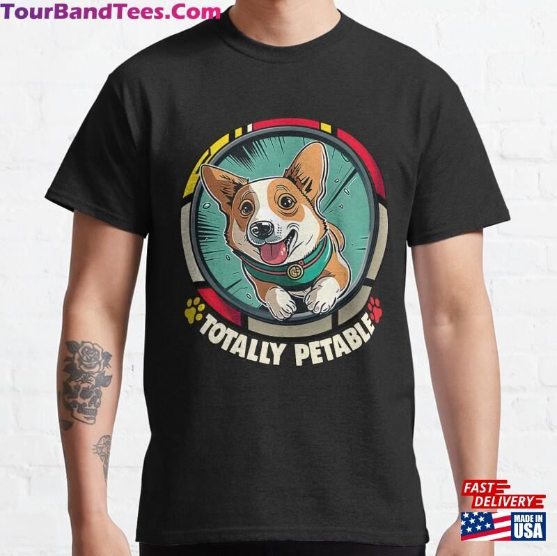 Cartoon For Dog Lover And Welsh Corgi Owner Classic T-Shirt Sweatshirt 29Uf182158 – Utopia Fashion