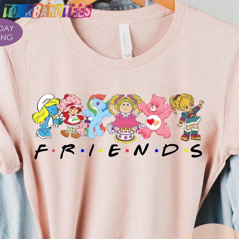 Cartoon Friends Nostalgia Shirt 80’S T-Shirt Hoodie 29Uf176597 – Utopia Fashion