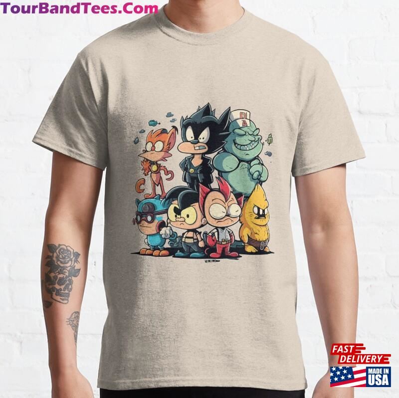 Cartoon Style T-Shirt Classic Unisex 29Uf187343 – Utopia Fashion