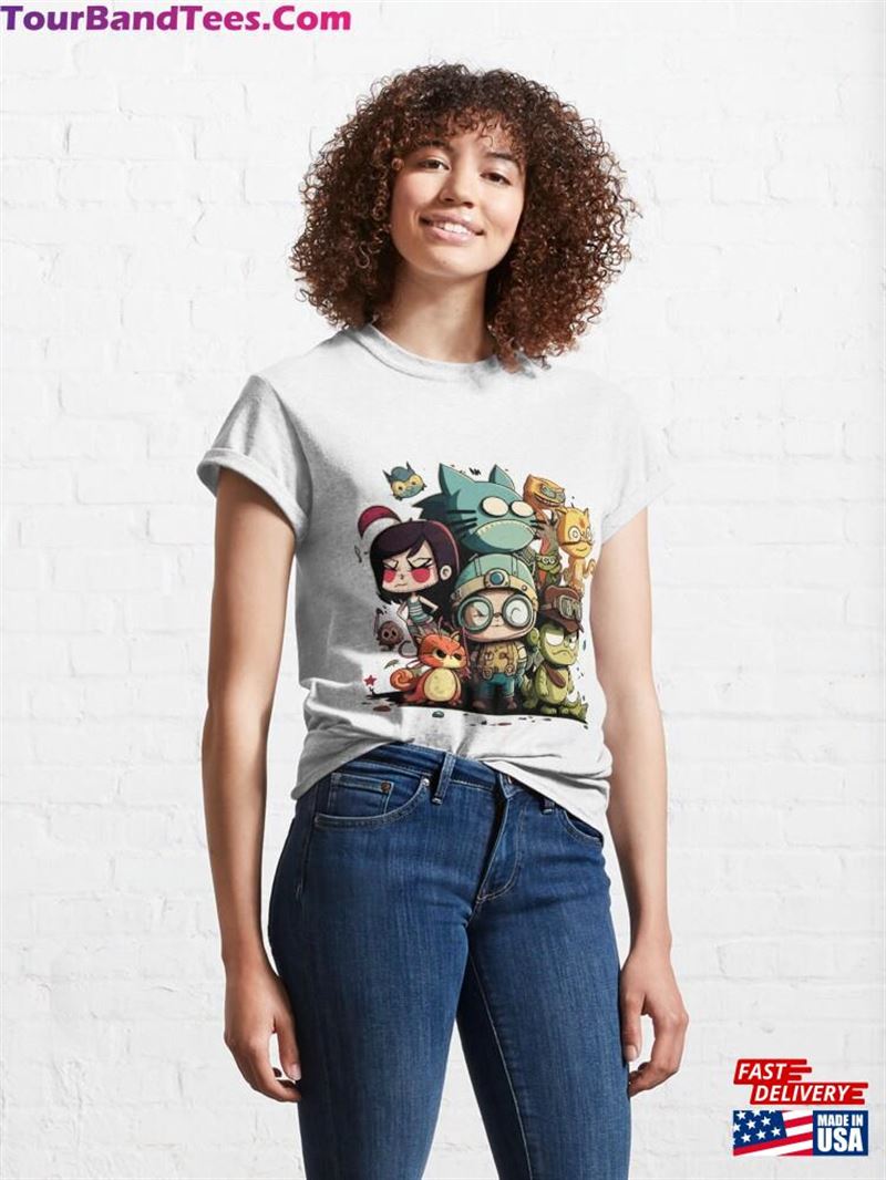 Cartoon Style T-Shirt Unisex Classic 29Uf187366 – Utopia Fashion