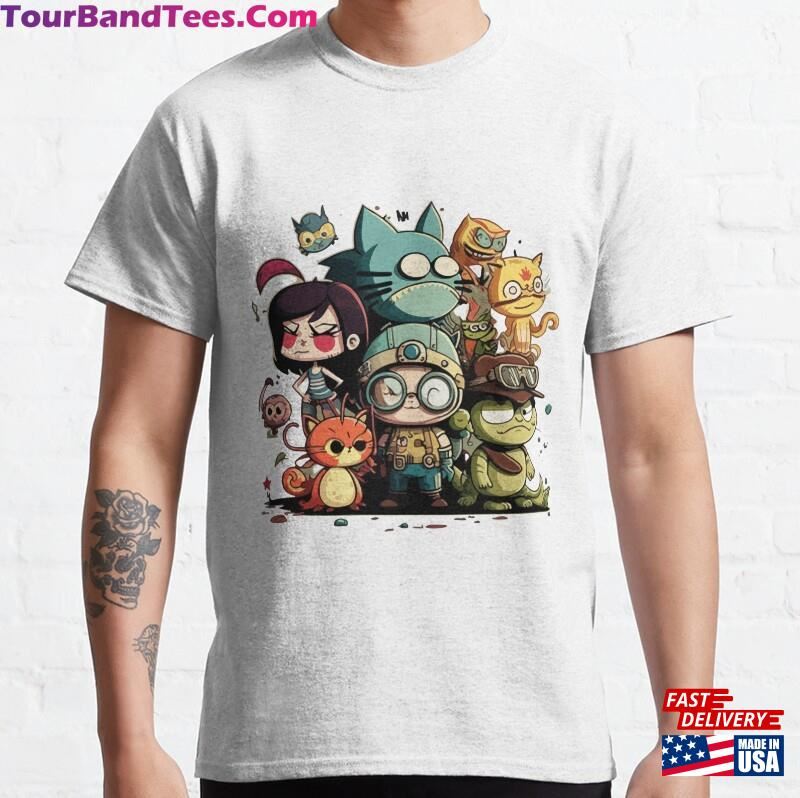 Cartoon Style T-Shirt Unisex Classic 29Uf187366 – Utopia Fashion