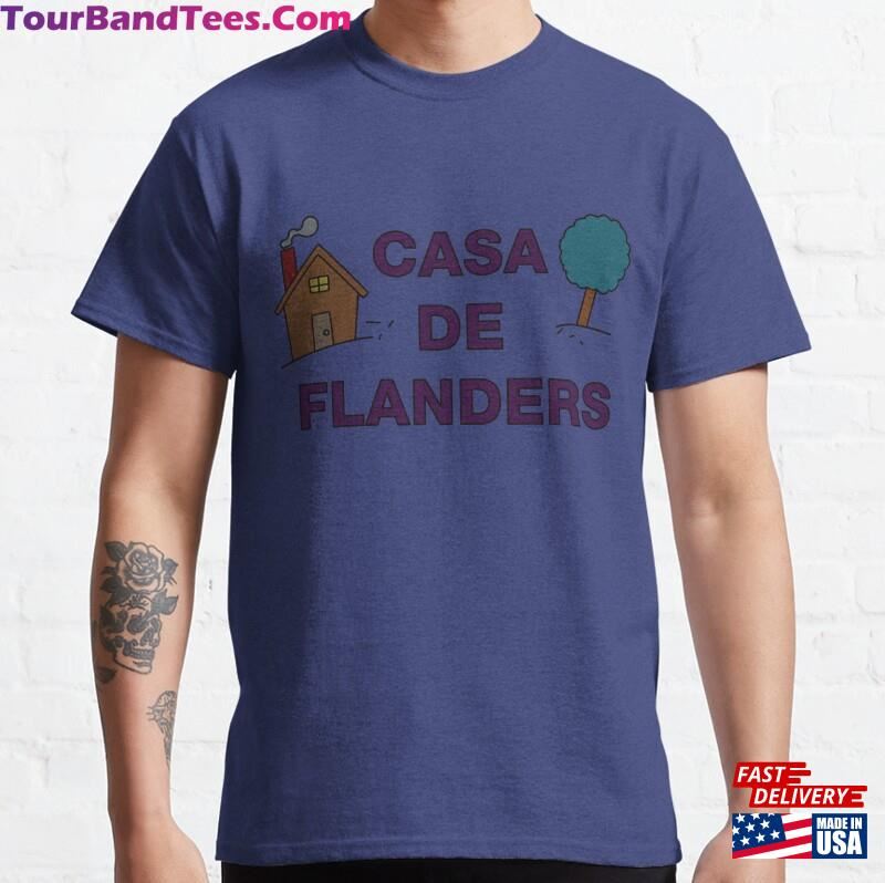 Casa De Flanders Classic T-Shirt Unisex 29Uf186844 – Utopia Fashion