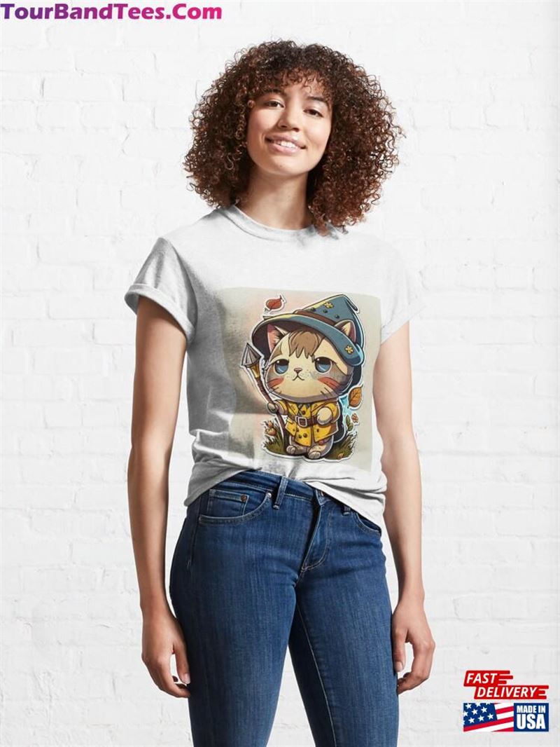 Cat Stickers Classic T-Shirt Sweatshirt Unisex 29Uf182120 – Utopia Fashion