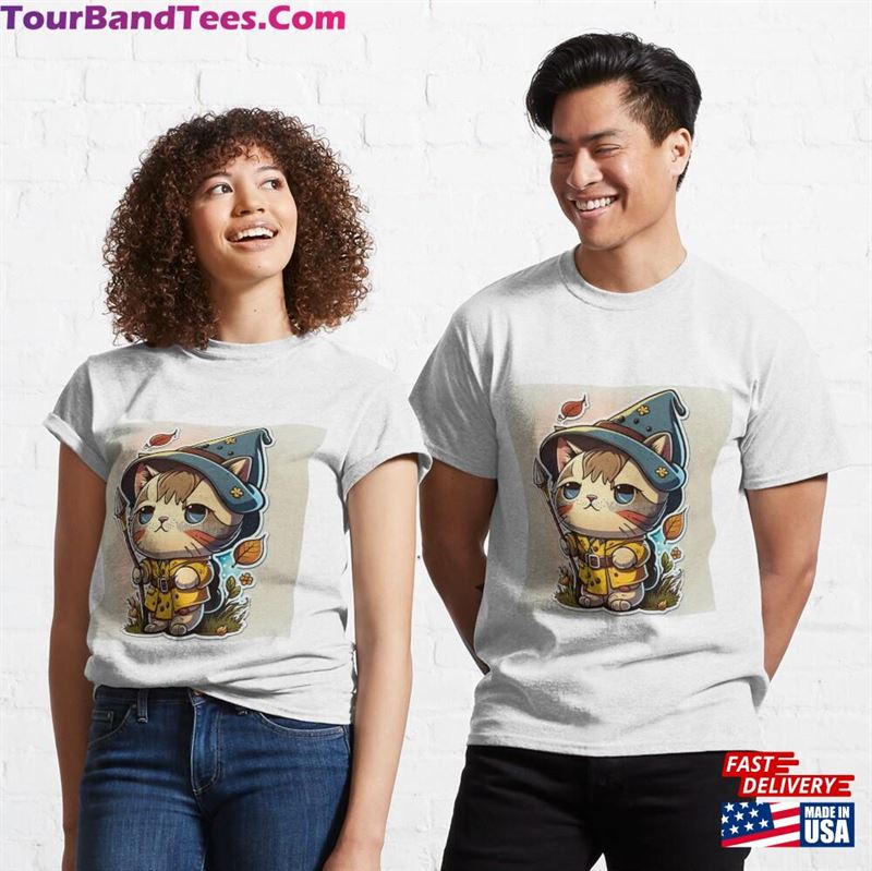 Cat Stickers Classic T-Shirt Sweatshirt Unisex 29Uf182120 – Utopia Fashion