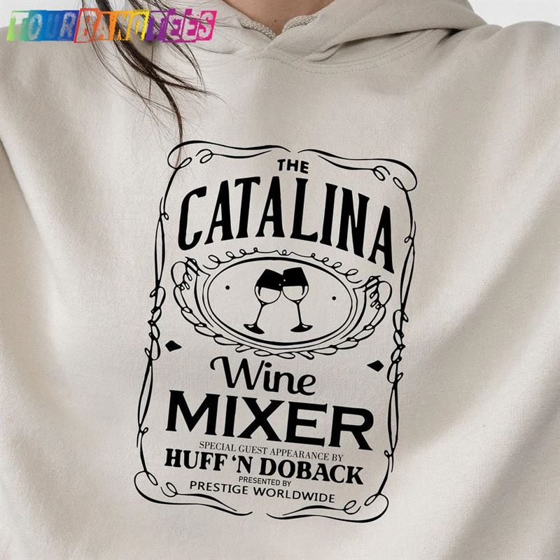 Catalina Wine Mixer Sweatshirt Funny Movie Quote Ringspun Cotton Bella Canvas Classic 29Uf175405 – Utopia Fashion