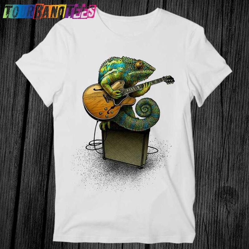 Chameleon Plays The Guitar T-Shirt Classic Sweatshirt 29Uf180042 – Utopia Fashion