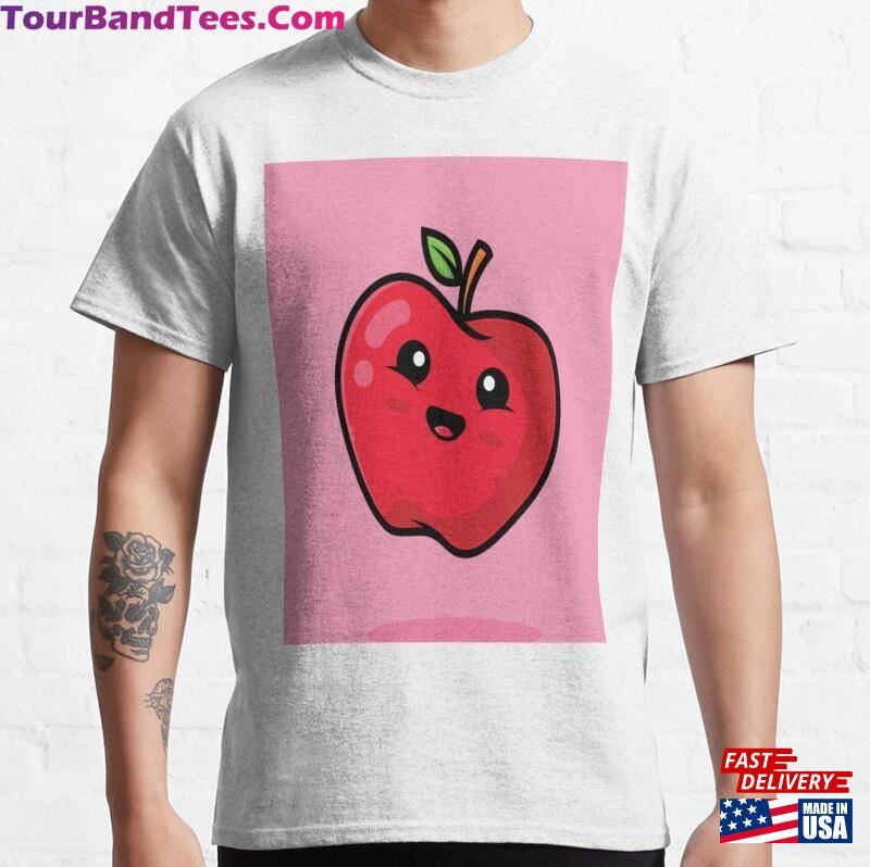 Chibi An Apple Pink Style T-Shirt Sweatshirt Hoodie 29Uf182609 – Utopia Fashion