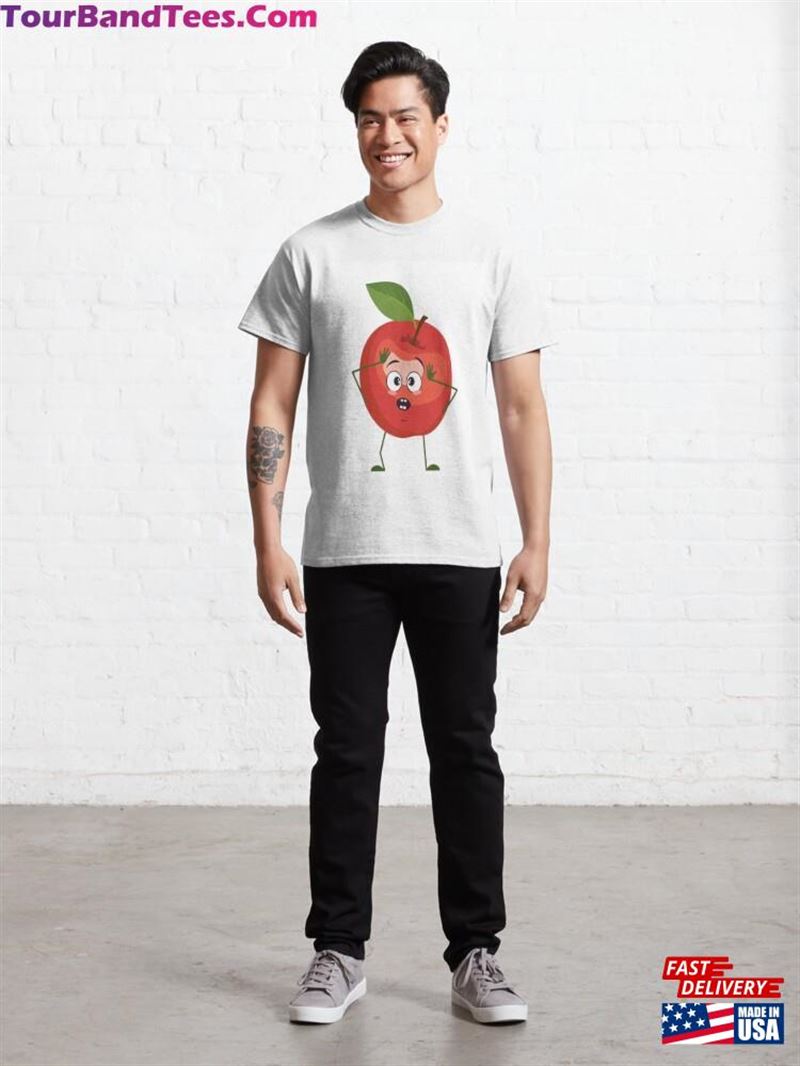 Chibi An Apple Suprise T-Shirt Unisex Classic 29Uf166052 – Utopia Fashion