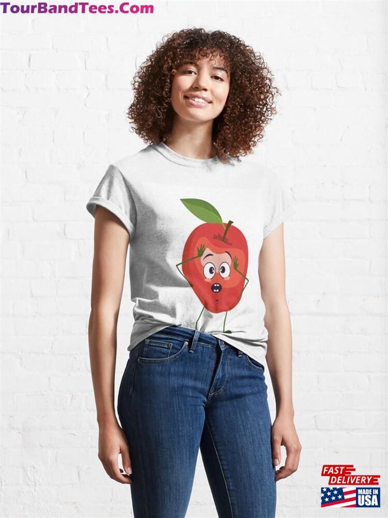 Chibi An Apple Suprise T-Shirt Unisex Classic 29Uf166052 – Utopia Fashion