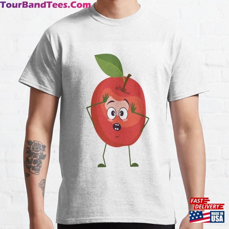 Chibi An Apple Suprise T-Shirt Unisex Classic 29Uf166052 – Utopia Fashion