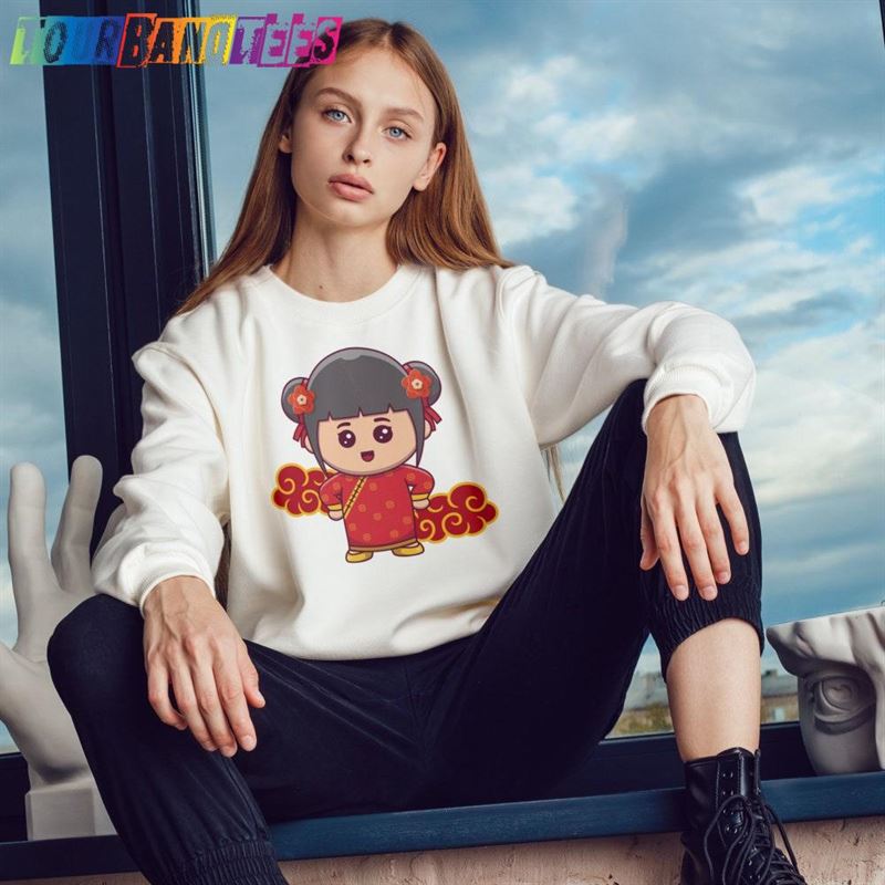 Chinese New Year Unisex Heavy Blend Crewneck Sweatshirt Baby Girl Funny Shirt Hoodie 29Uf178724 – Utopia Fashion