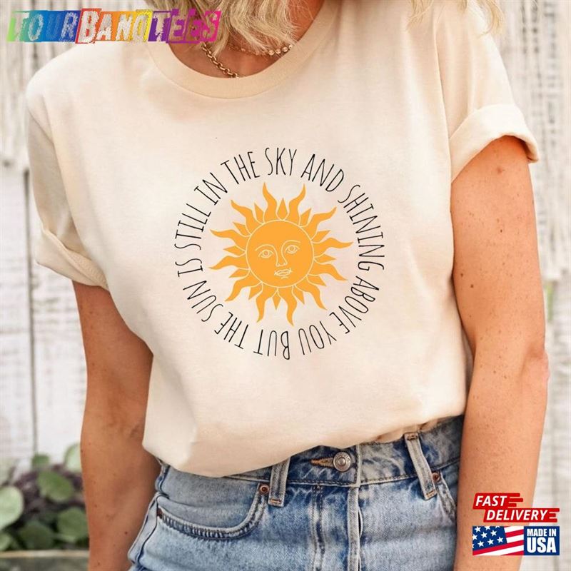 Chiquitita Sun Lyrics Sticker T-Shirt Sweatshirt Unisex 29Uf170591 – Utopia Fashion