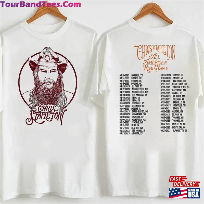 Chris Stapleton Country Music Tour Shirt All American Road Show Fan Gift Classic Sweatshirt 29Uf166200 – Utopia Fashion