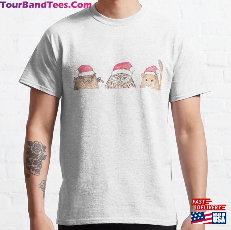 Christmas Animals Classic T-Shirt Sweatshirt Unisex 29Uf187321 – Utopia Fashion