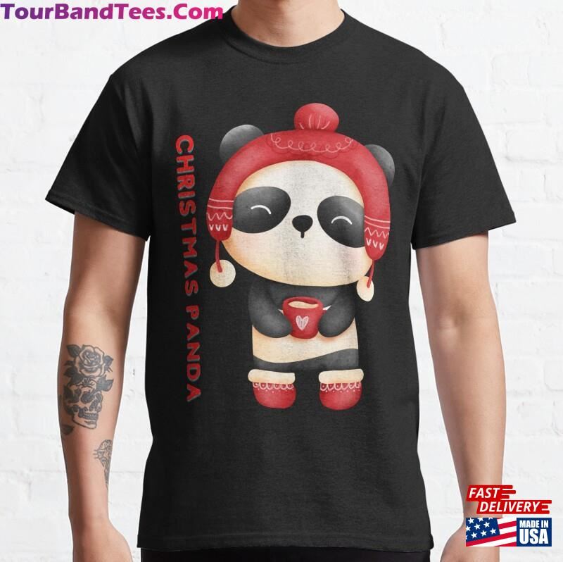 Christmas Panda T-Shirt Classic Sweatshirt 29Uf177441 – Utopia Fashion