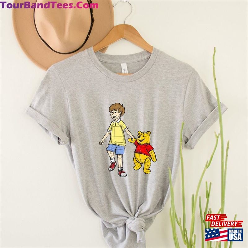 Christopher Robin And Pooh Shirt Winnie The Cute Bear Unisex Hoodie 29Uf167230 – Utopia Fashion