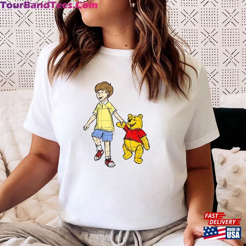 Christopher Robin And Pooh Shirt Winnie The Cute Bear Unisex Hoodie 29Uf167230 – Utopia Fashion