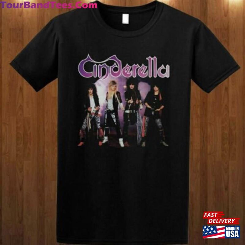 Cinderella Band T-Shirt Rock Tour Shirt Unisex Hoodie 29Uf180609 – Utopia Fashion