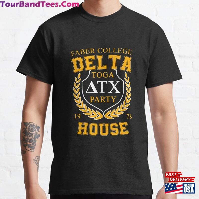 Classic Faber College Toga T-Shirt Unisex 29Uf167767 – Utopia Fashion