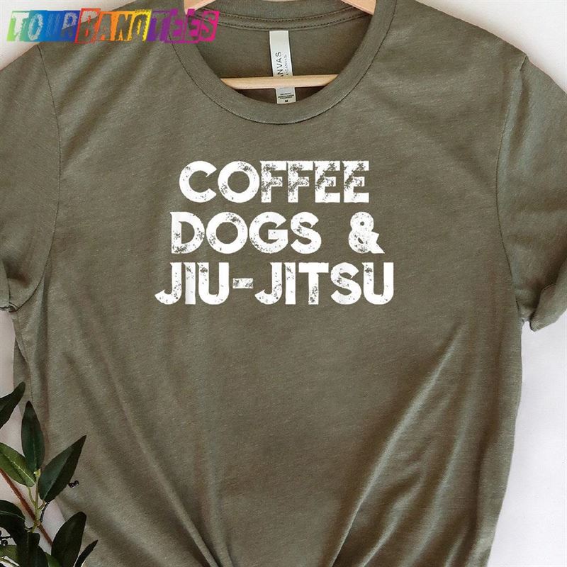 Coffee Dogs Jiu Jitsu Shirt Classic Sweatshirt 29Uf176573 – Utopia Fashion