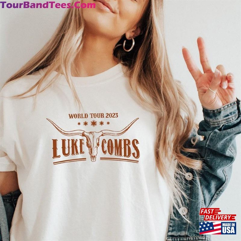 Combs Bullhead Shirt Two Side Print Country Music Luke World Tour T-Shirt Hoodie 29Uf177391 – Utopia Fashion