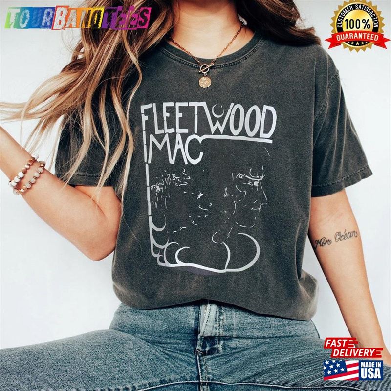 Comfort Colors Fleetwood Mac T-Shirt Band Tee Shirt Classic Hoodie 29Uf170367 – Utopia Fashion