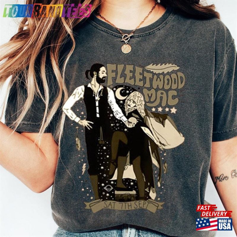 Comfort Colors Fleetwood Mac T-Shirt Band Tee Shirt Classic Unisex 29Uf170348 – Utopia Fashion