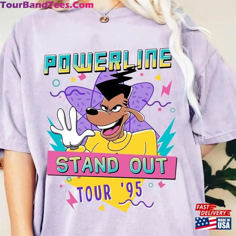 Comfort Colors Powerline Stand Out Tour Shirt Sweater Hoodie Classic T-Shirt 29Uf166865 – Utopia Fashion