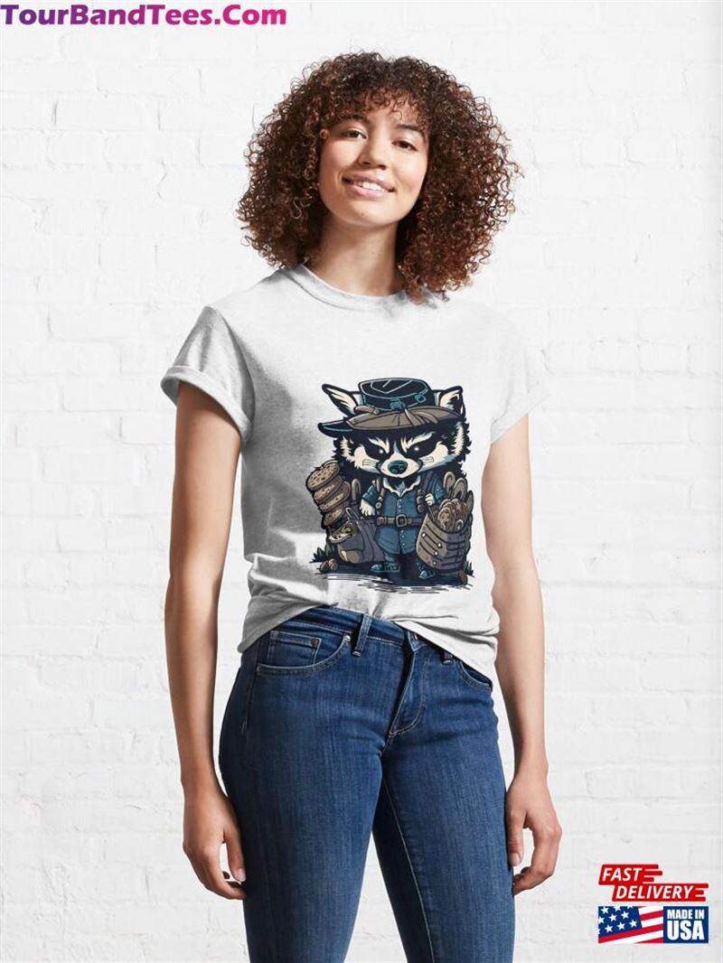 Cookie Bandit Raccoon Classic T-Shirt Unisex Sweatshirt 29Uf182496 – Utopia Fashion