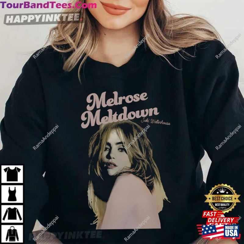 Coolest Place Suki Waterhouse Melrose Meltdown Tour T-Shirt Hoodie Sweatshirt 29Uf166323 – Utopia Fashion