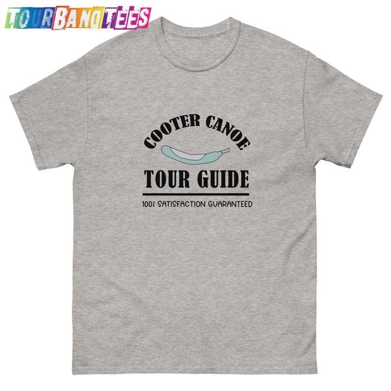 Cooter Canoe Tour Guide T-Shirt Purewick Shirt Classic 29Uf175225 – Utopia Fashion