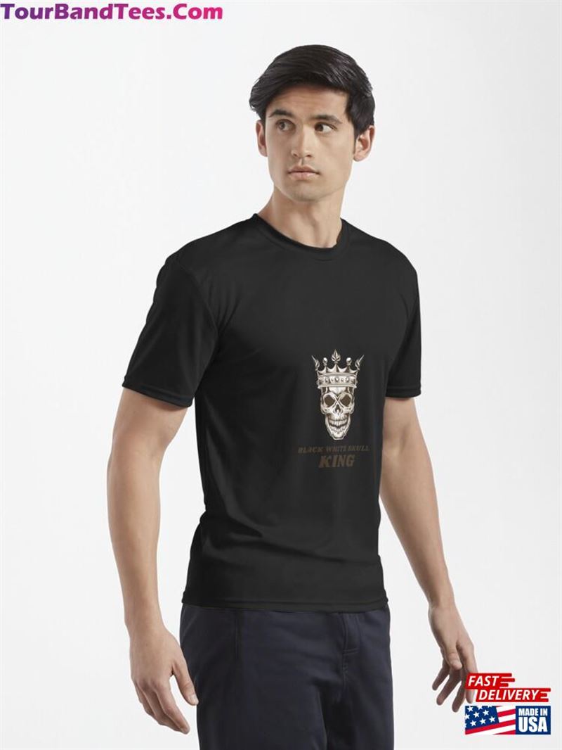 Copy Of Black White Skull King Minimalist T-Shirt Classic Unisex 29Uf182336 – Utopia Fashion