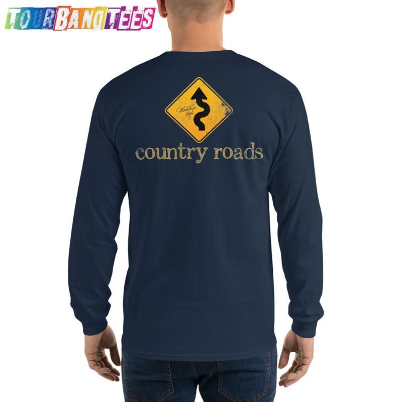 Country Roads Mountain High Unisex Long Sleeve Shirt Hoodie 29Uf176094 – Utopia Fashion