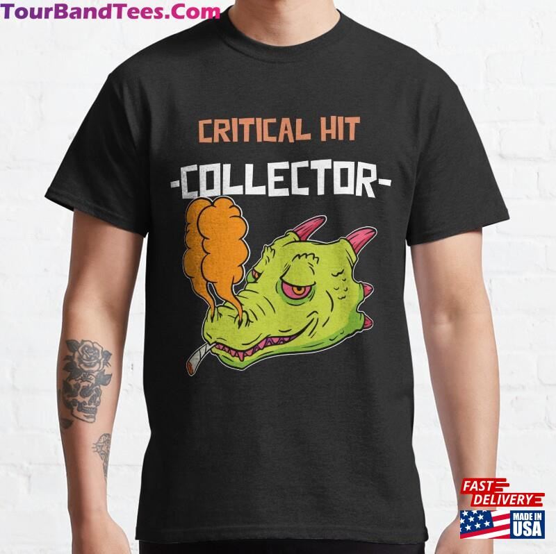 Critical Hit Collector Dnd T-Shirt Classic 29Uf186594 – Utopia Fashion