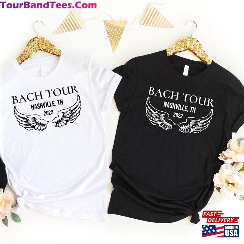 Custom Bach Tour Bachelorette Party Shirts Rock N Roll Wedding Shirt T-Shirt Hoodie 29Uf168167 – Utopia Fashion