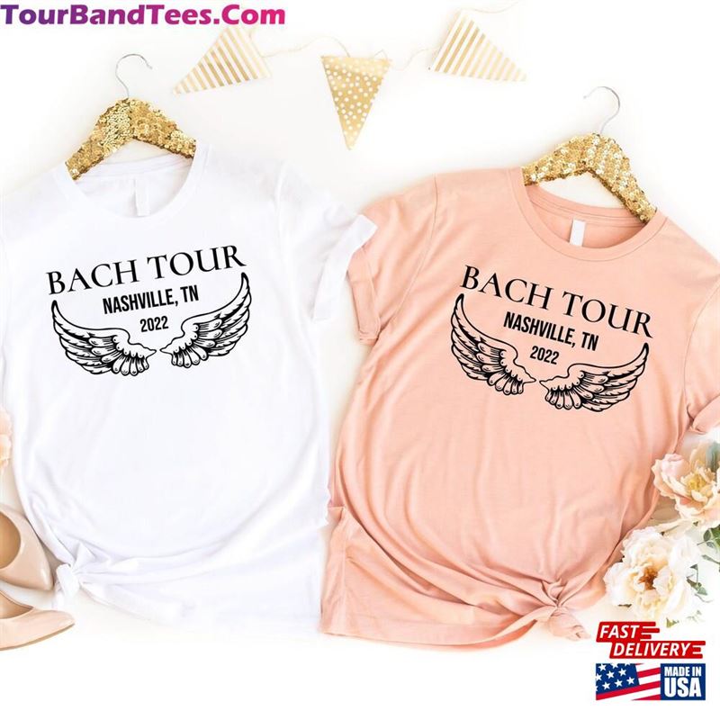 Custom Bach Tour Bachelorette Party Shirts Rock N Roll Wedding Shirt T-Shirt Hoodie 29Uf168167 – Utopia Fashion