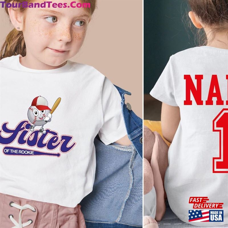 Custom Birthday Baseball Toddler Shirt Sister Brother Sweatshirt Unisex 29Uf182851 – Utopia Fashion