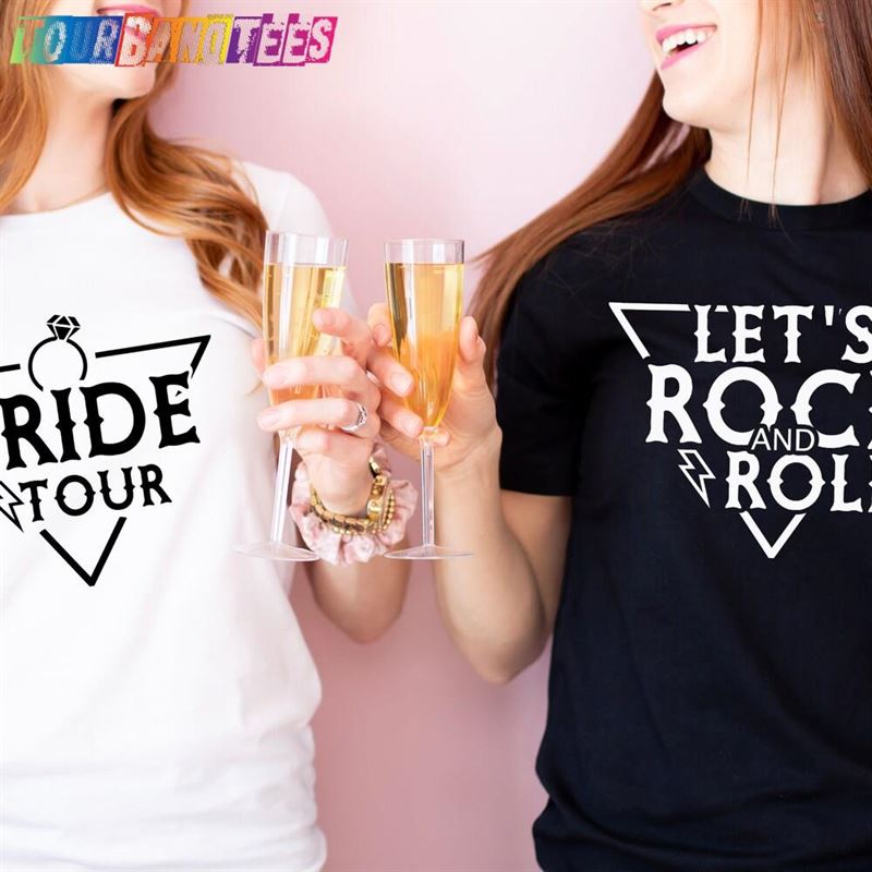 Custom Bride Tour Shirt Let’S Rock And Roll Hoodie T-Shirt 29Uf166812 – Utopia Fashion