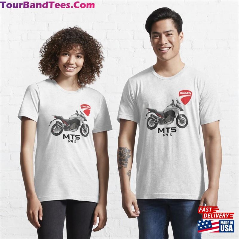 Custom Design Apparel Amp Accessories Of Ducati Mts V4 S Essential T-Shirt Unisex Classic 29Uf177543 – Utopia Fashion