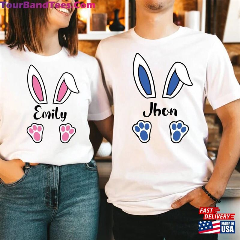 Custom Easter Bunny Shirt Cute T-Shirt Personalize Tee Hoodie 29Uf182796 – Utopia Fashion