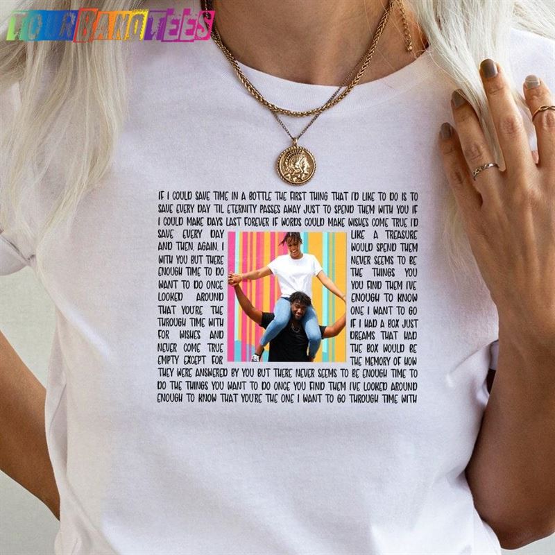 Custom Framed Song Lyric Shirt Personalised Wedding Photo Gift Unisex Hoodie 29Uf178010 – Utopia Fashion