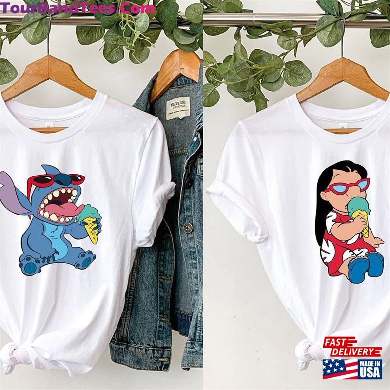 Custom Lilo And Stitch Shirt Disney Matching Disneyworld Vacation Hoodie T-Shirt 29Uf186520 – Utopia Fashion