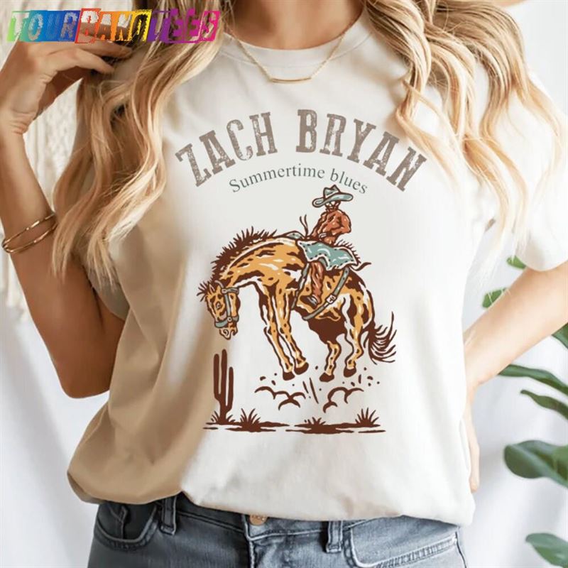 Custom Zach Bryan Crewneck Shirt Cowboy Hoodie T-Shirt 29Uf177988 – Utopia Fashion