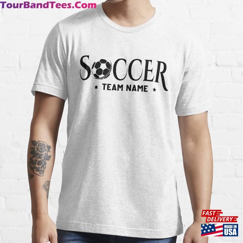 Customized Soccer Custom Text Soulsportz Read The Descriptions Essential T-Shirt Hoodie Classic 29Uf187210 – Utopia Fashion