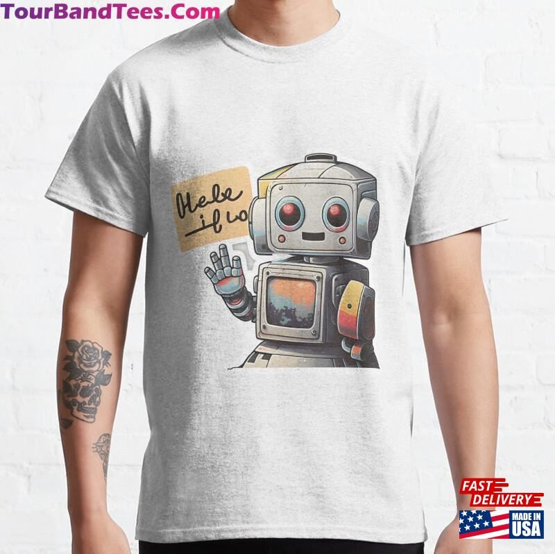 Cut Robot Classic T-Shirt Sweatshirt 29Uf182397 – Utopia Fashion